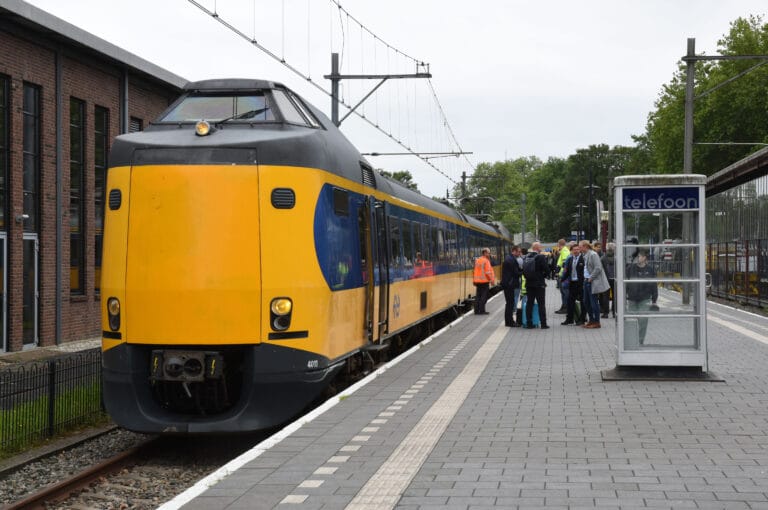 Treinstel 4011 naar het spoorwegmuseum foto 7